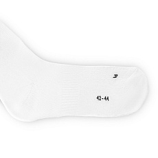 !Гольфы волейб. TORRES Sport Team, FS11011-01-42-44, р.42-44, БЕЛ, хлопок, полиамид, латекс,эластан