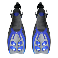 Ласты для плав. Salvas Tonic Dive, BA190LXBBSTS,TPR и Technoflex, р.L/XL, синий