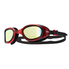 Очки для плав. TYR Special Ops 2.0 Mirrored, LGSPL2M-002, World Aquatics ЗЕРК линзы, красная оправа
