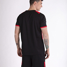 Форма волейб. муж. +ADRENALINA Tommy 1303-040-2XL, р.2XL, 100% полиэстер, черно-красный