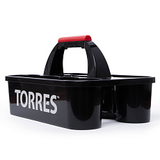 Контейнер для бутылок TORRES, SS1030, на 8 бутылок, не складывается, черно-бело-красный