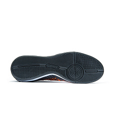 Бутсы зальные TORRES FLEX-J подростковые, TS134232-124-37, р.37, резина,ПУ,текстиль, чёрно-оранжевый