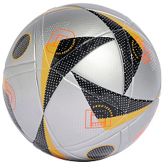СЦ*Мяч футб. ADIDAS Euro24 Fussballliebe Finale IX4046, р.5, FIFA Quality,12п, ТПУ, термосш,серебр.