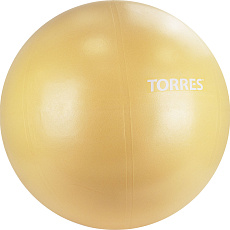 СЦ*Мяч гимн. TORRES, AL122165BG, диам. 65 см, эласт. ПВХ,с защ. от взрыва, с насосом, песочный