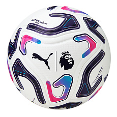 Мяч футб. PUMA Stellar Pro PL, 08510701, р.5, FIFA Quality Pro, 8п, ПУ, термосш, бело-фиолетовый
