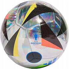 СЦ*Мяч футб. ADIDAS Euro24 Training Foil IN9368, р.5, 12п, ТПУ, маш.сш, серебристый