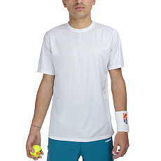 Футболка мужская HEAD Simple T-Shirt M 818811-WH-S, р.S, полиэстер, белый