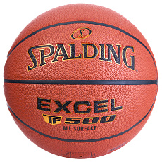 Мяч баск. SPALDING TF-500 Excel In/Out р.7, 76797z, композит, коричневый