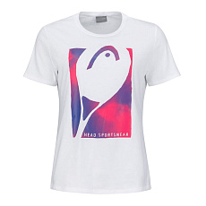 Футболка женская HEAD CVision T-Shirt W 814743-WH-L, размер L
