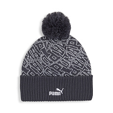Шапка PUMA ESS Pom Beanie, 02546903, серый