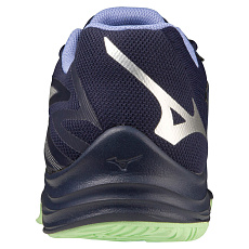 Кроссовки волейб. муж. MIZUNO Thunder Blade Z V1GA237011,р.UK8,5 (рос.41,5),иск.кожа,текстиль,т.син