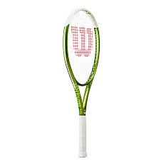 Ракетка б/т Wilson Blade Feel Team 103, WR117710U2, для любителей, алюминий, со струнами, бело-зел