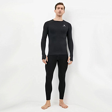 Футболка с длинным рукавом KELME Tech fit, 3891112-000-3XL, р.3XL, полиэстер, спандекс, черный