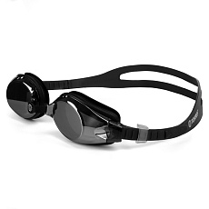 Очки для плав.TORRES Fitness, SW-32213BM,зерк.линзы, регул. перенос.,черн.оправа,раздв.регул.ремешо