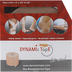 Тейп динамический Dynamic Tape, DT05PLB, шир. 5 см, дл. 31 м, телесный, светл. тату