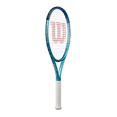 Ракетка б/т Wilson Ultra Power 103 Gr2, WR146910U2, для любителей, графит, со струнами, сине-голубой