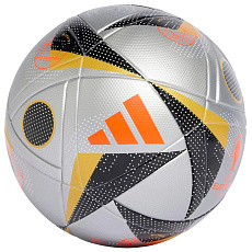СЦ*Мяч футб. ADIDAS Euro24 Fussballliebe Finale IX4046, р.5, FIFA Quality,12п, ТПУ, термосш,серебр.