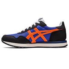 Кроссовки ASICS Tiger Runner II 1201A792-401, р.7 (рос.38,5),иск. кожа, текстиль, сине-оранжевый