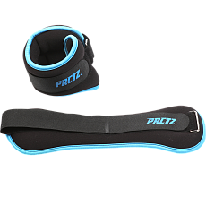Утяжелители для ног и рук PRCTZ ANKLE&WRIST WEIGHT SET,2 кг (1кг х 2), пара. 