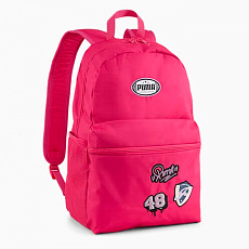 Рюкзак спорт. PUMA Patch Backpack, 09080302, полиэстер, фуксия