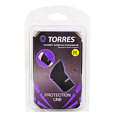 Суппорт запястья TORRES, PRL6003R, неопрен 3 мм, на правую руку, черный