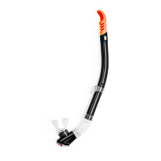 Трубка плавательная Salvas Splash Snorkel, DA190S9NNSTS, р. Senior, черный