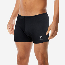 Плавки-шорты TYR Energia Durafast Elite Solid Square Leg, SQDUS7A-001, р.36 российский размер 52, полиэстер, спандекс