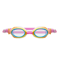 Очки детские для плав.TORRES Fish Kids, SW-32522PK,голуб. линзы,оранж-роз.оправа, раздв. рег.ремешок