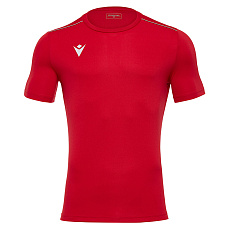 СЦ*Футболка спортивная унисекс MACRON Rigel Hero, 507902-RD-2XL, р.2XL, 100% полиэстер, красный