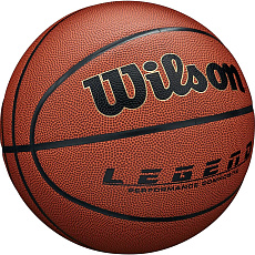 Мяч баск. WILSON Legend Comp, WTB0915XB, р.5, синт.кожа (композит), бутил. камера, коричневый