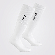 Гольфы волейб. +ADRENALINA Figi 2301-021, one size, 74% хлопок, 24%полиамид, 2%эласт, белый