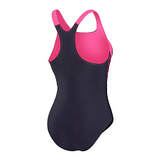 Купальник SPEEDO Hyperboom Splice, 8-00372516919, р.30 (рос.42), темносине-розовый