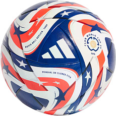 Мяч футб. ADIDAS FCWC Competition JM4742, р.5, 20 пан, FIFA Quality Pro, ПУ,термосш, бело-сине-красн