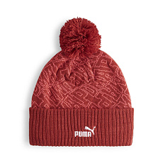 Шапка PUMA ESS Pom Beanie, 02546902, красный