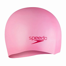 Шапочка для плав. дет. SPEEDO Plain Moulded Silicone Cap Jr, 8-7099015964, РОЗОВЫЙ, силикон