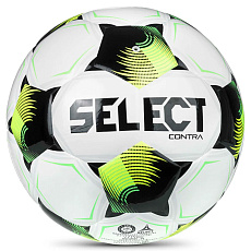 Мяч футб. SELECT Contra DB V26, 0855171012, р.5, FIFA Basic, 32 пан, ПУ, гибр.сш, бело-желто-черный