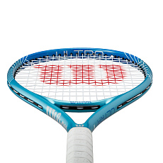 Ракетка б/т Wilson Ultra Power 103 Gr2, WR146910U2, для любителей, графит, со струнами, сине-голубой
