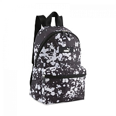 Рюкзак спорт. PUMA Core Pop Backpack, 07985503, полиэстер, черно-белый