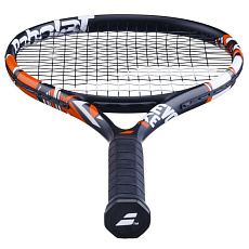 Ракетка б/т BABOLAT Evoke Tour Gr1, 121244, для любит., графит,со струнами, черно-оранжевый