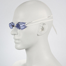 Очки для плав. SPEEDO Swedish Goggles, 8-00413410030, ПРОЗР.-ГОЛУБ.линзы, регул. перен., белый