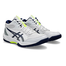 Кроссовки волейб. муж. ASICS Gel-Task MT 4 1071A102 100,р.10.5(рос.43),иск.кожа, текстиль,бело-синий