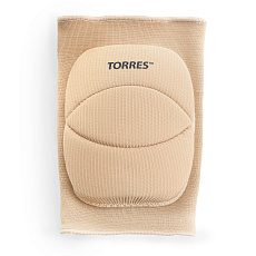 Наколенники спортивные TORRES Classic, бежевый,р.L, PRL11016L-04, нейлон, ПУ