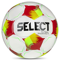 Мяч футзал. SELECT Futsal Talento 11 V26, 1061471014, р.3(Jr),  32п, ТПУ,гибр.сш, бело-желто-красный