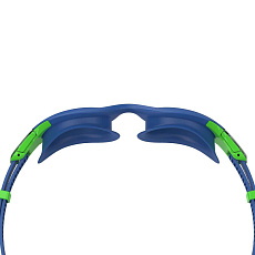 Очки для плав. детск. SPEEDO Hydrosity Jr, 8-00446317634, ДЫМЧАТЫЕ линзы, синяя оправа