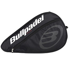 Чехол одиночный на ракетку для падела BULLPADEL Pro, 448791,с карманом на молнии, черный