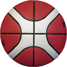 Мяч баск. MOLTEN B6G4550X р.6, FIBA Appr, 12 пан, композит.кожа (ПУ), нейл.кор,кор-беж-чер