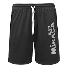 СЦ*Шорты для пляж. вол. муж. MIKASA MT5032-V1-S, р.S, 100% полиэстер, черный