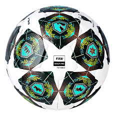 Мяч футзал. ADIDAS UCL Pro Sala JH1294, р.4, FIFA Quality Pro, 32п, ПУ, руч.сш, бело-зеленый