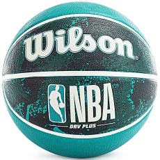 Мяч баск. WILSON NBA DRV Plus, WZ3012602XB7 р.7, резина, бутил. камера, бирюзовый