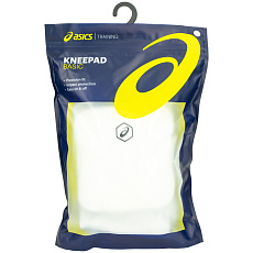 Наколенники ASICS Basic Kneepad, 146814-0001, р. XL, ПЭ, эластан, полиамид, ПУ, белые